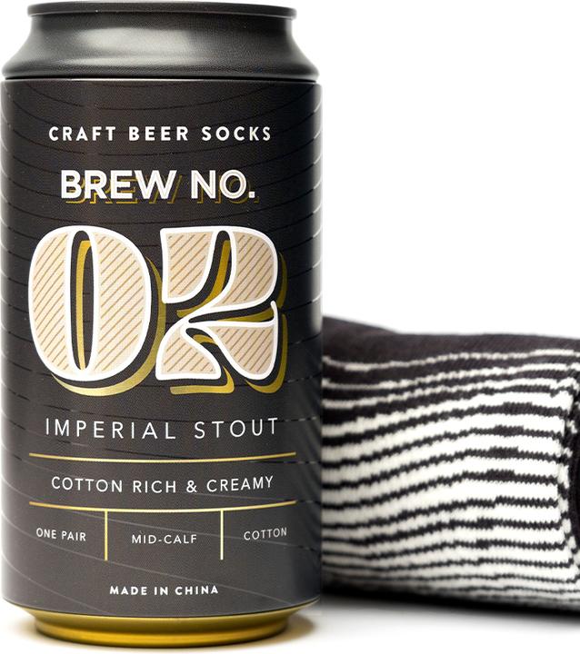 Immagine prodotto Luckies Calzini di birra artigianale - Stout imperiale (41 - 45)