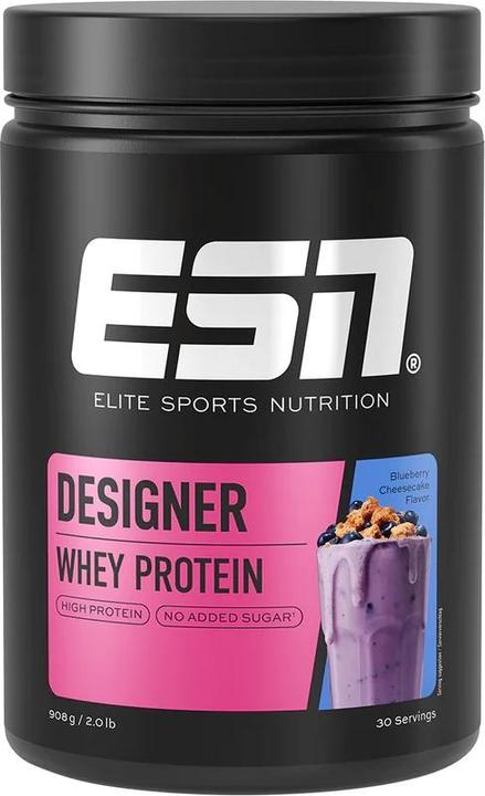 Produktbild ESN Designer Whey (Cheesecake, Blaubeeren, 1 Stk., 908 g)