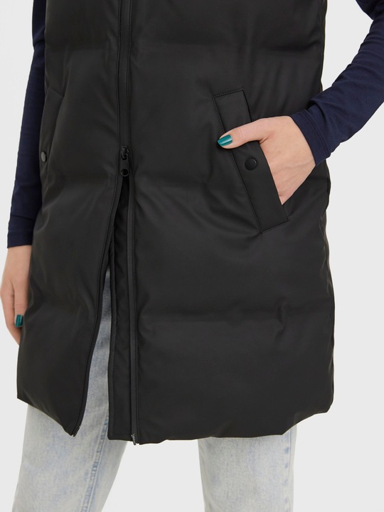 Produktbild Vero Moda Lange beschichtete Weste (L)