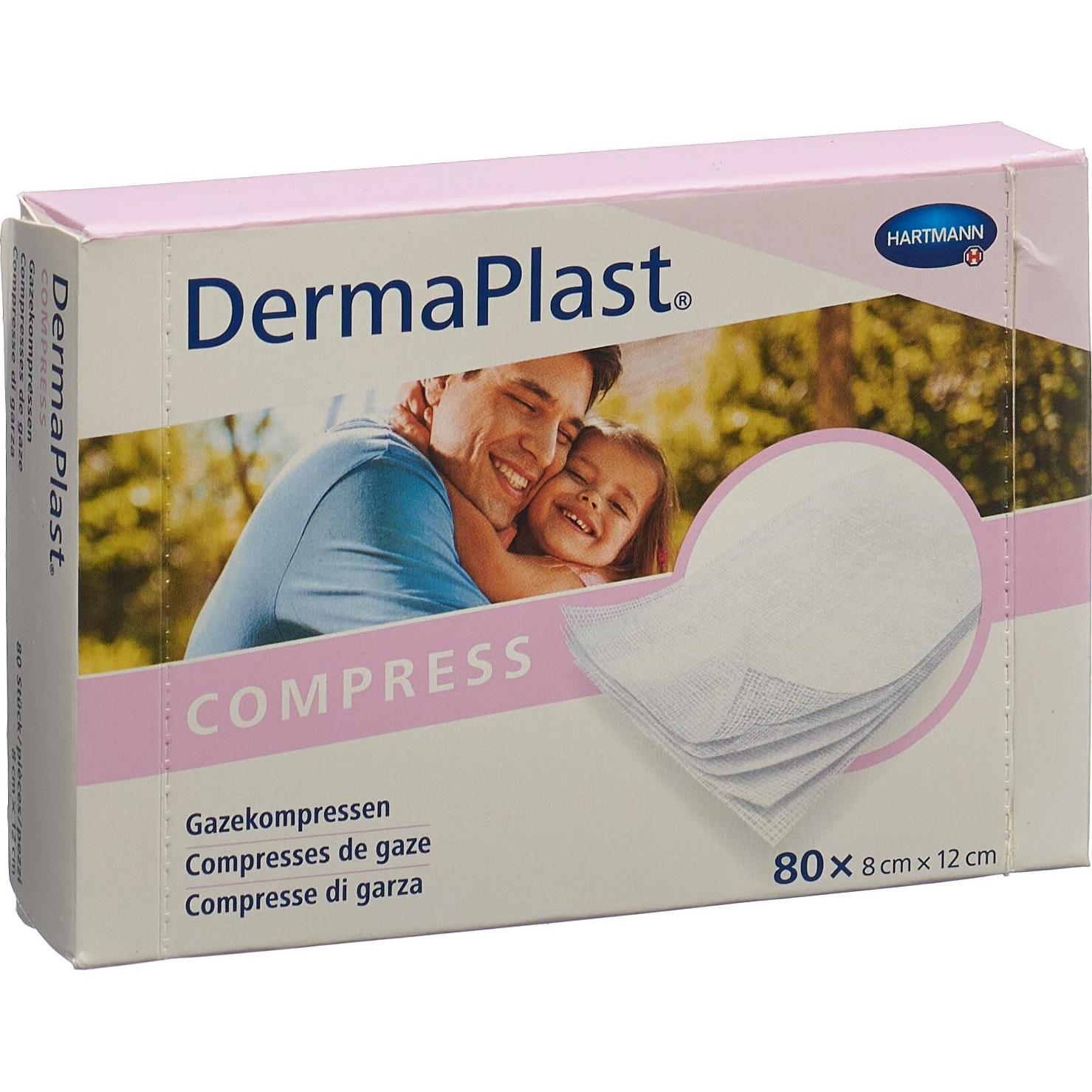 Thumbnail - DermaPlast, Verbandsmaterial, Gazekompressen