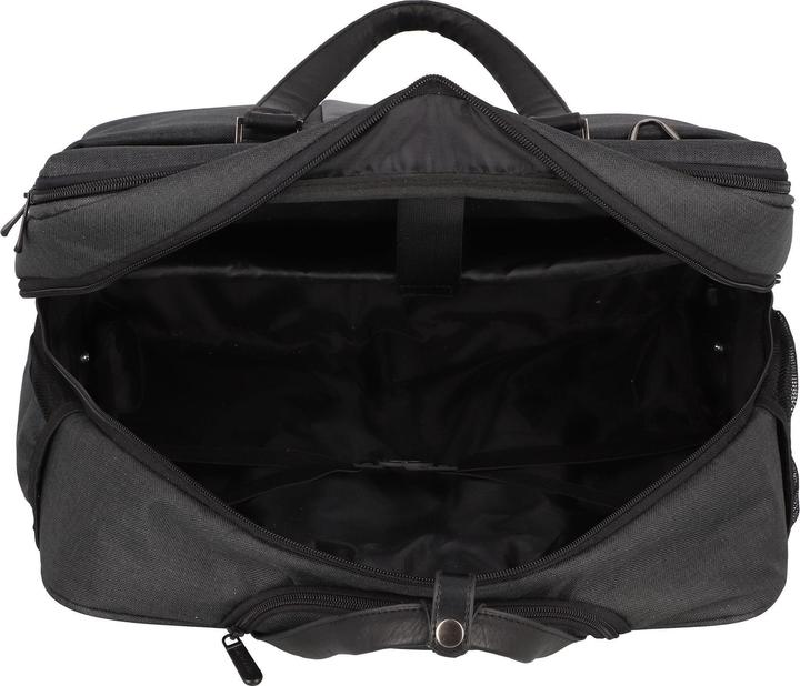 Produktbild Dermata Business Laptop Trolley Canvas 3497CV Zwart (32 l)
