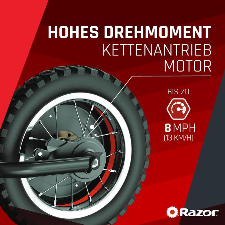 Immagine prodotto Razor Cavalcabile elettrico MX 125 Dirt Rocket rosa (12 V)