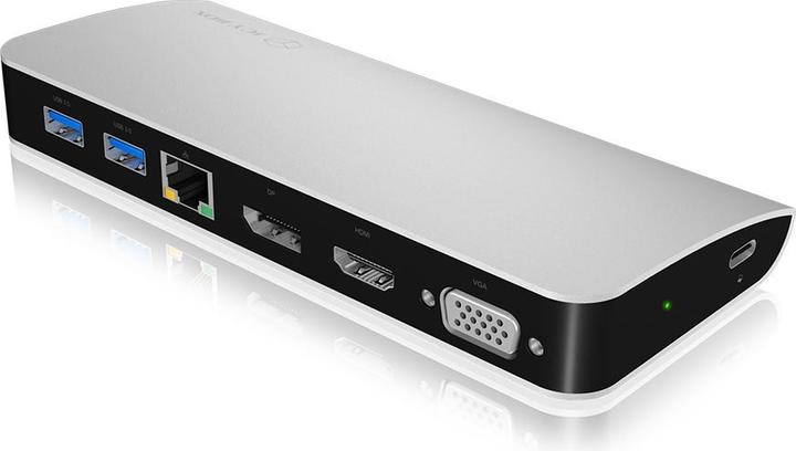 Produktbild Icy Box IB-DK2303-C (USB-A, USB-C, 9 Ports)