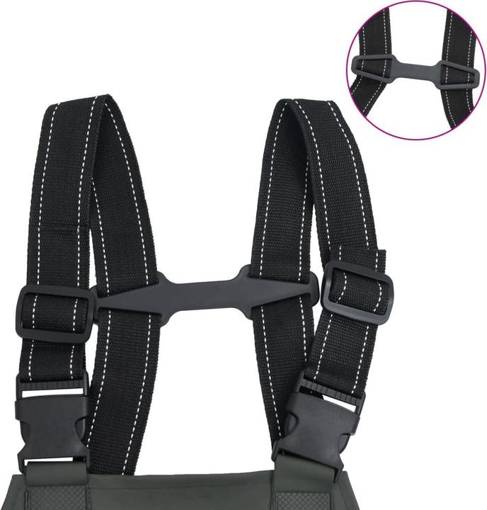 Produktbild vidaXL Wathose mit Stiefeln (38)