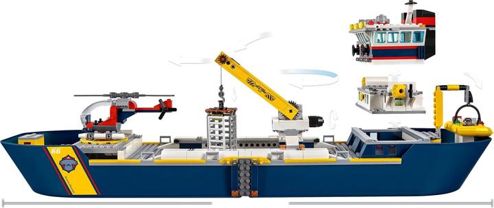 Produktbild LEGO Meeresforschungsschiff (60266, LEGO City)