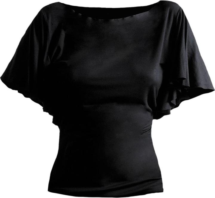 Produktbild Spiral Gothic Elegance TShirt UBootAusschnitt FledermausÄrmel (M)