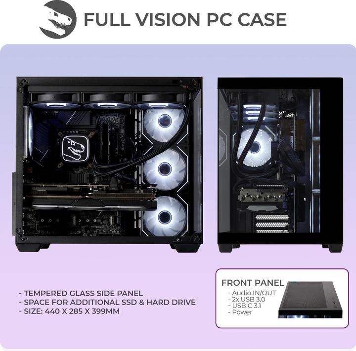 Produktbild Sedatech Ultimate Gaming PC - UCCM883I1I1HF (2000 GB, 64 GB, AMD Ryzen 9 9950X3D, GeForce RTX 5090)