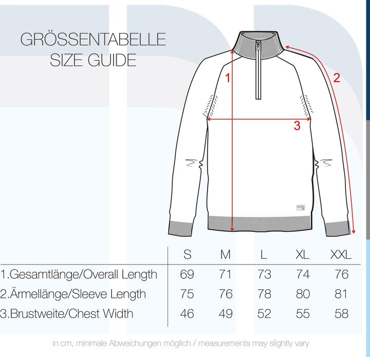 Actual product image Blend Ganbolf Men's Jumper Chunky Knit Pullover Troyer Made Of 100% Cotton With Zipper (L)
