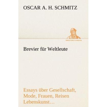 Brevier für Weltleute, Belletristik