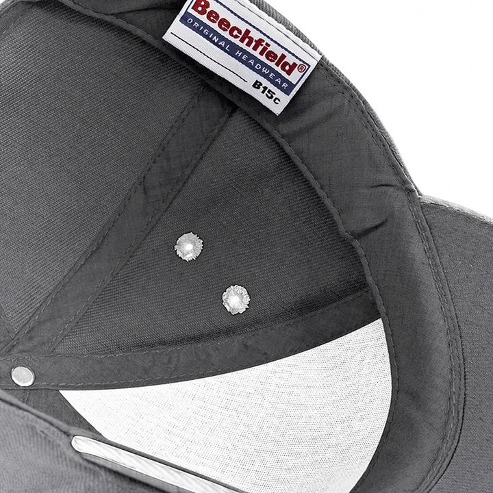 Actual product image Beechfield 5 Panel Sandwich Peak Baseball Cap (One size)