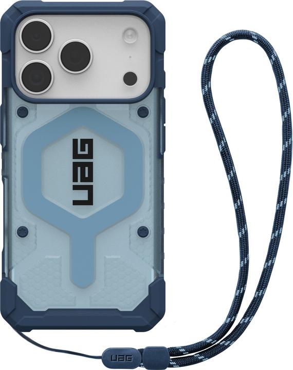 Produktbild UAG - Pathfinder Clear MagSafe - iPhone 17 Pro - Blues Lanyard (Apple iPhone 17 Pro)