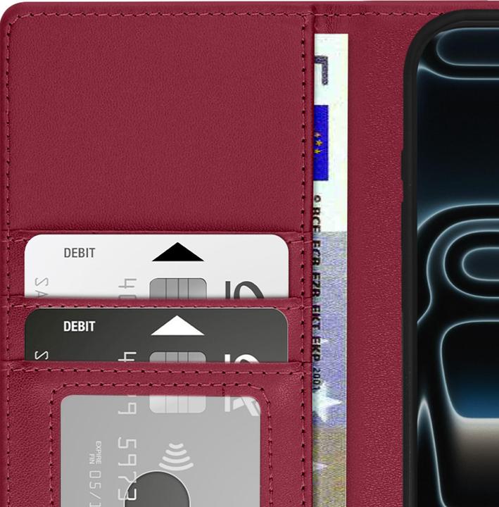 Produktbild Mayaxess 2-in-1 Wallet Etui iPhone 17 Pro Max mit Hülle (Apple iPhone 17 Pro Max)