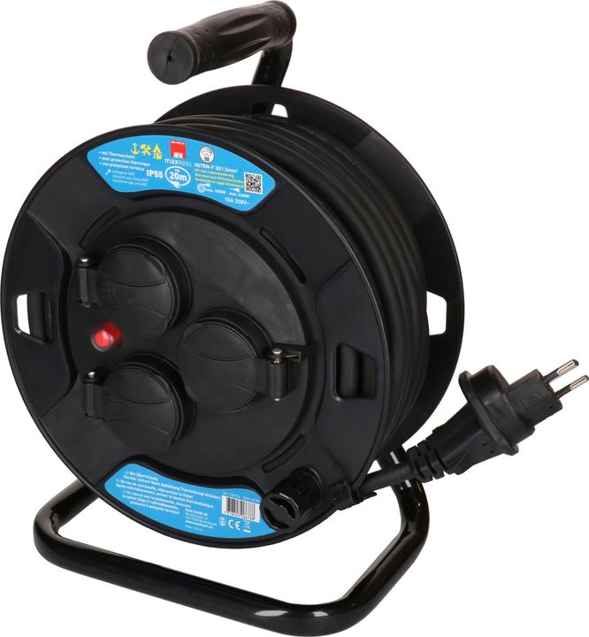 Max Hauri REEL 3x type 13, IP55 (20 m, 1.50 mm²)