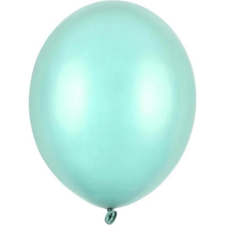 Partydeco Luftballons Rot Metallic 30cm (10 Stück)