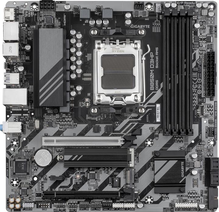 Produktbild Gigabyte B850M D3HP (AM5, AMD B850, mATX)