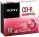 Actual product image Sony CD-R, 700MB, 48x, printable, jewel case (10 x)