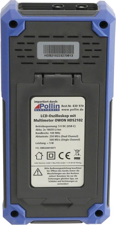Immagine prodotto Owon Oscilloscopio LCD