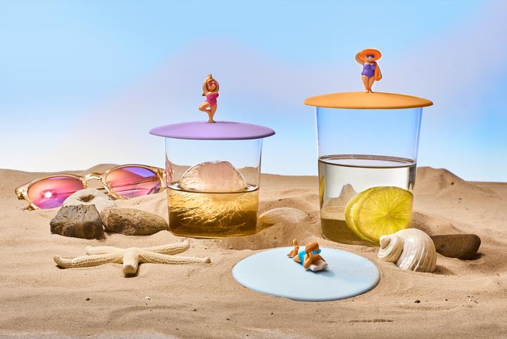 Actual product image Lurch Beach Girls Berta Buch (Glass cover)