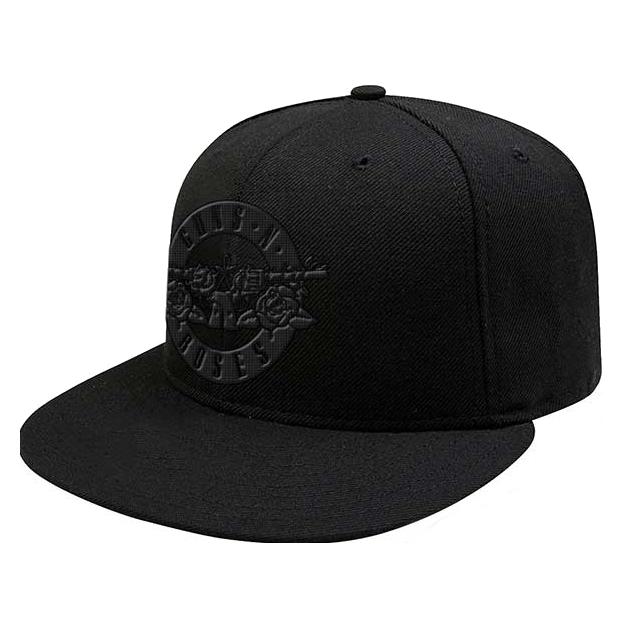 Guns N Roses, Damen, Cap, GunsNRoses Circle Logo Snapback Cap, Schwarz