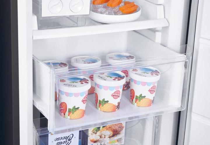 Actual product image Candy Gefrierschrank CFF 1854 DX Schwarz Rechts, Wechselbar (Stand-alone, 274 l)