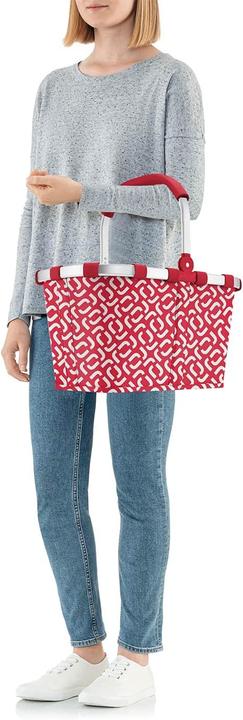 Image du produit reisenthel Panier d'achat Carrybag Signature rouge/blanc