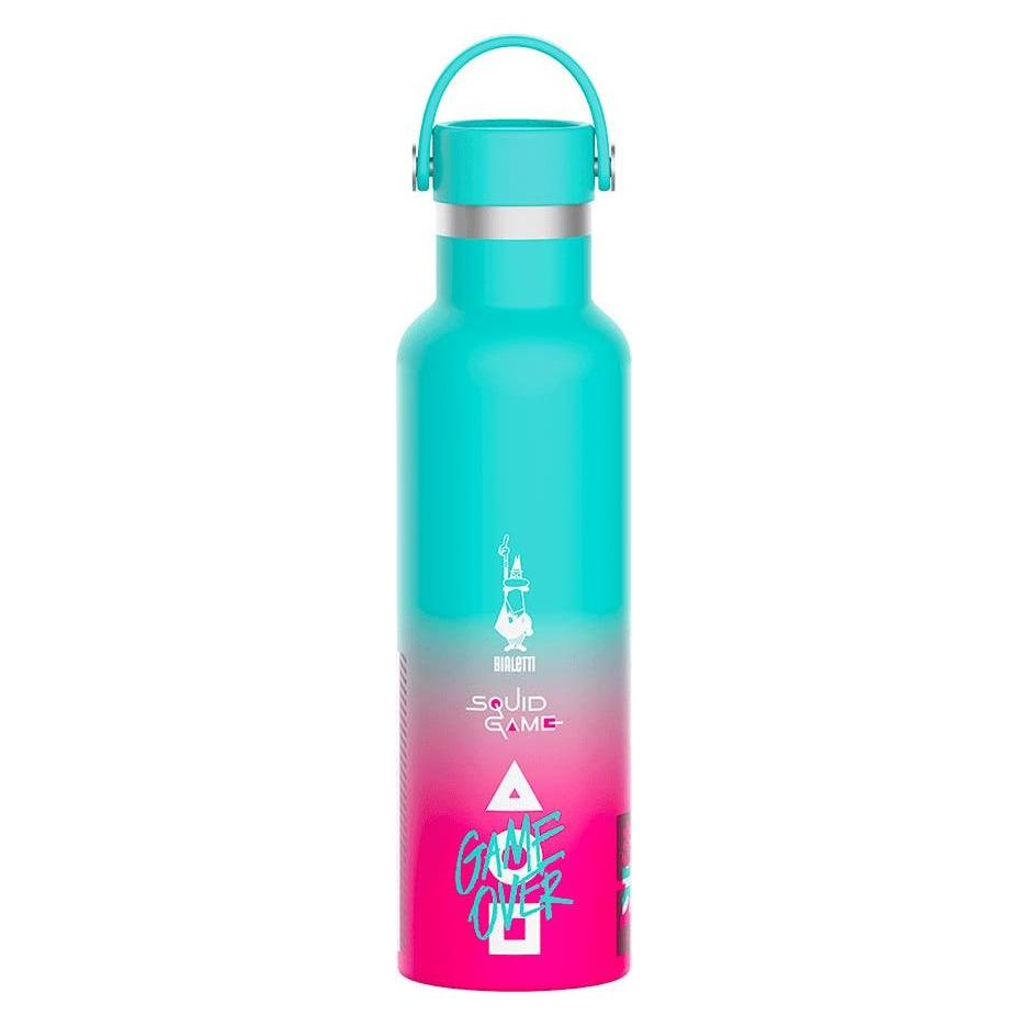 Bialetti Rosa/Turchese/Multicolore Borraccia + Thermos, (0.60 L)