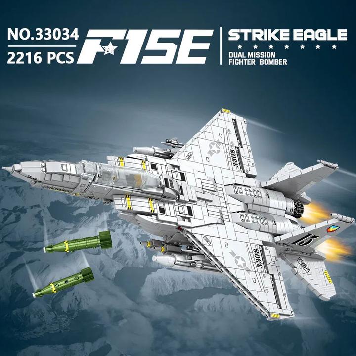 Actual product image ReoBrix F15e Fighter Bombers