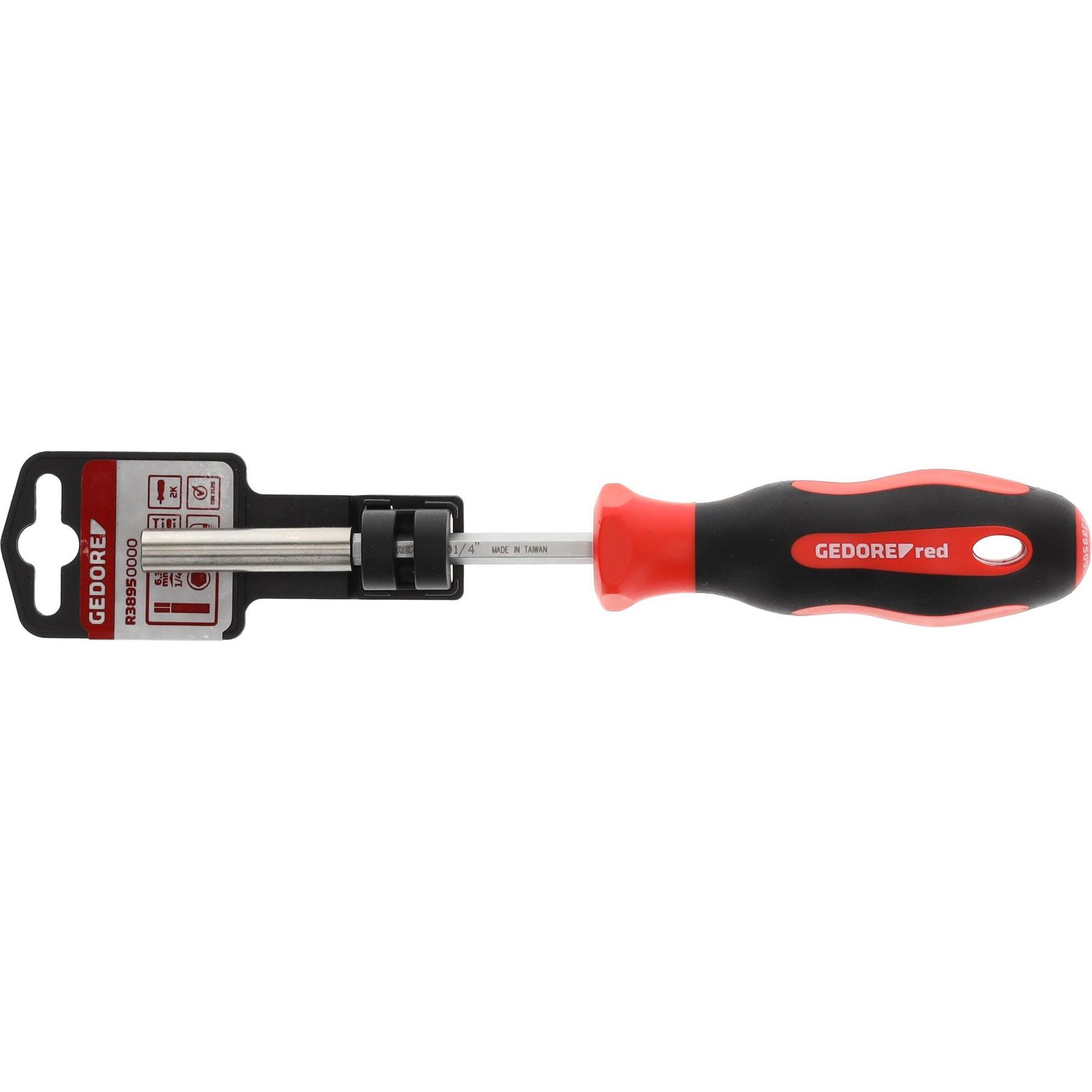 Gedore Red, Schraubenzieher, red R38950000 Bit-Schraubendreher 1/4 100mm 2K-Griff
