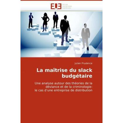 La maîtrise du slack budgétaire, Fachbücher von Julien Prudence