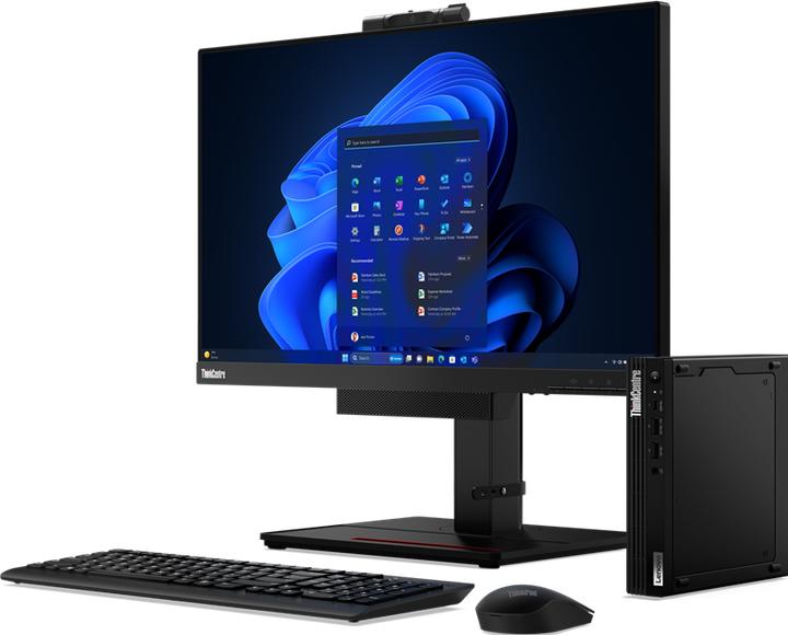 Actual product image Lenovo ThinkCentre M70q Gen 3 (Intel Core i5-12400T, 16 GB, 512 GB, UHD Graphics 730)