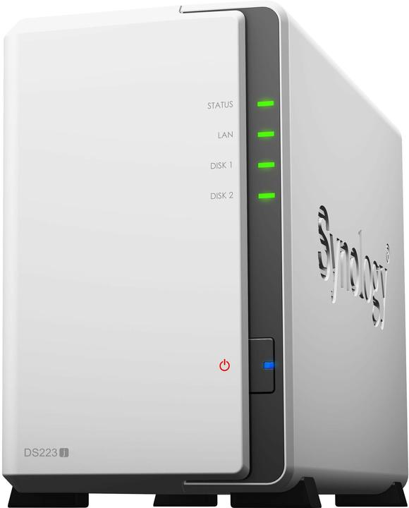Immagine prodotto Synology DS223j (2 x 2 TB, Seagate Ironwolf)