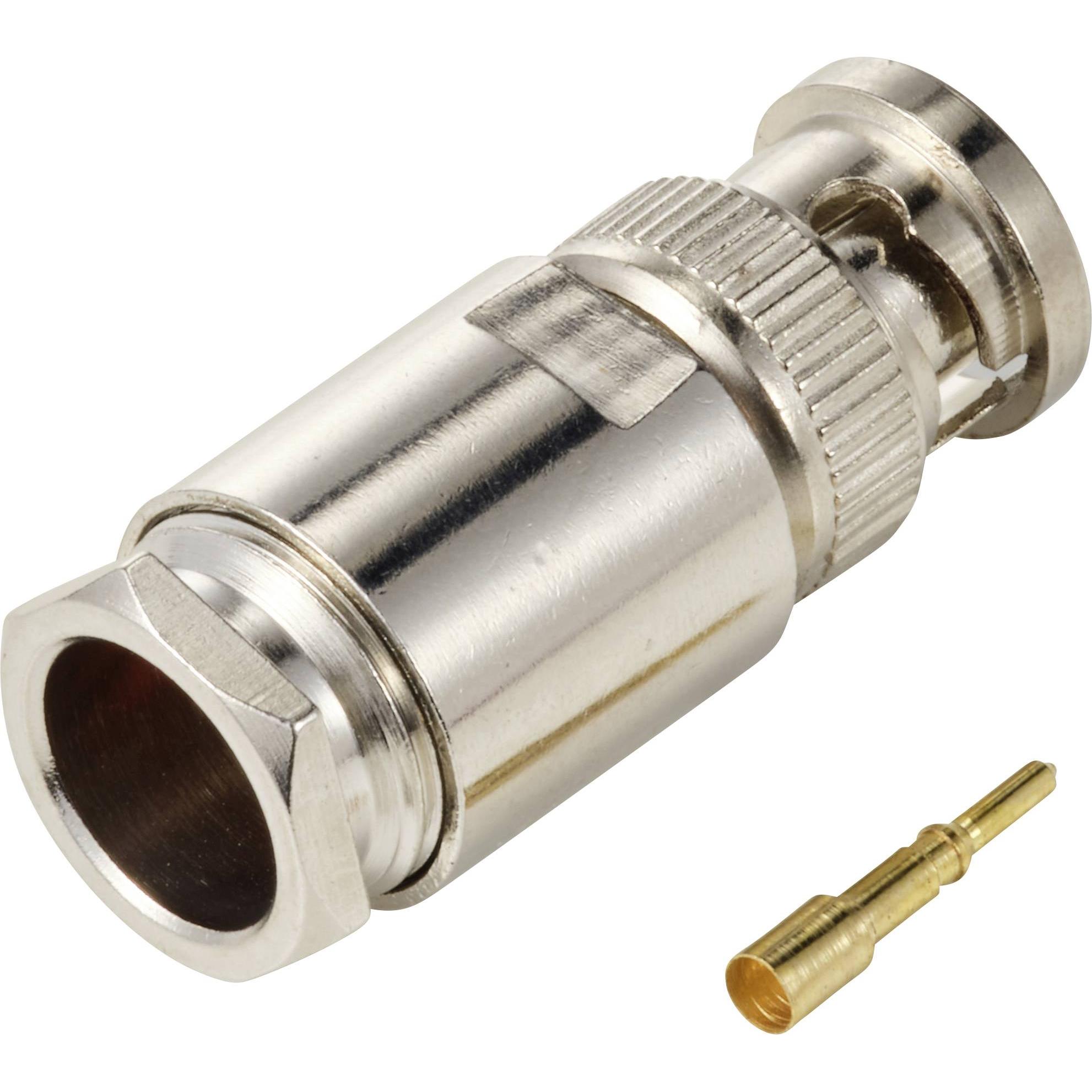 Tru Components TC-12885916 BNC-Steckverbinder Stecker, gerade 50 Ω 1 St., Cavo + Spina elettrica
