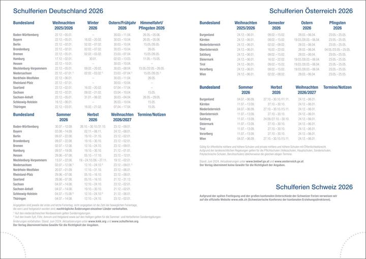 Actual product image Tages-Cheftimer A5, schwarz 2026 (A5)