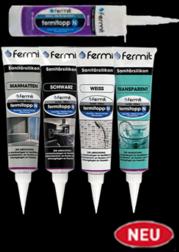 Image du produit Fermit Fermitopp silicone neutre polymérisé N tube 100 ml tranparent (0.12 kg, Transparent, 100 ml)