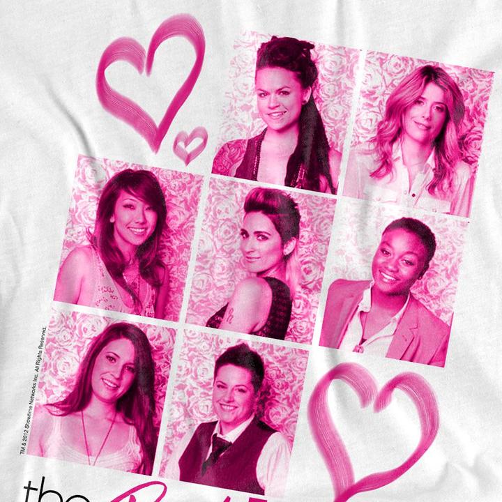 Immagine prodotto The Real L Word Maglietta Cuori Uomo (5XL)