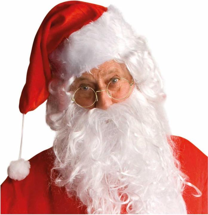 Image du produit Nikolaus Lunettes père noël rond or