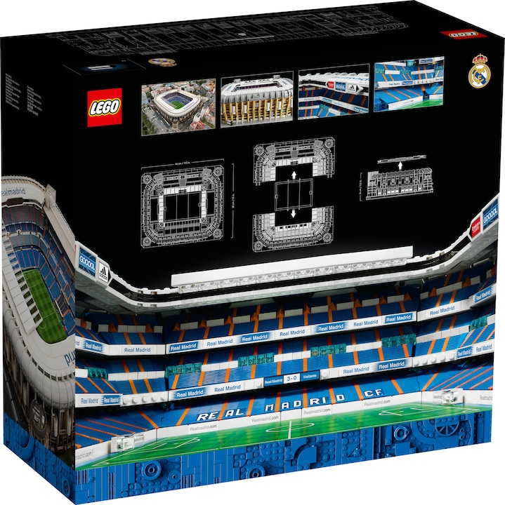 Immagine prodotto LEGO Real Madrid - Stadio Santiago Bernabéu (10299, LEGO Icons, Set LEGO rari)