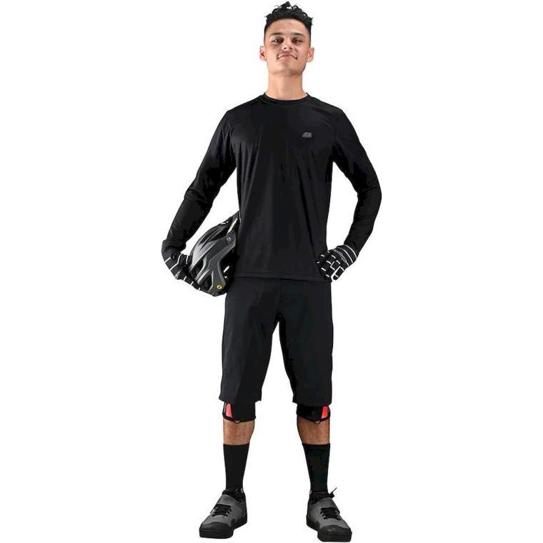 Thumbnail - Troy Lee Designs, Herren, Velotrikot, Flowline (S), Schwarz, S