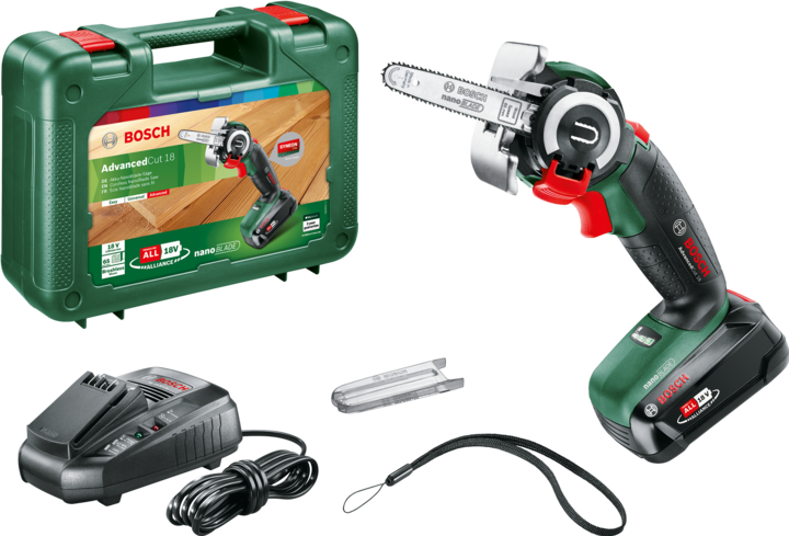 Image du produit Bosch Home & Garden AdvancedCut 18 (avec batterie) (Tronçonneuse à batterie)