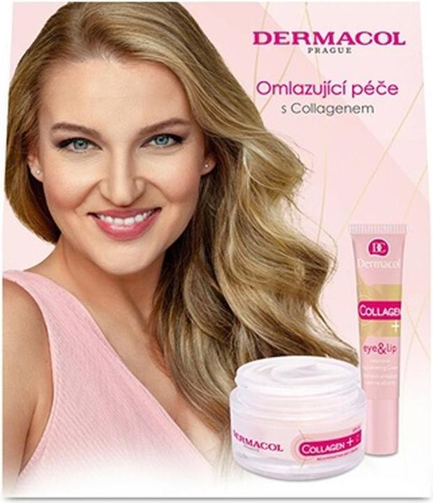 Dermacol Collagen Plus II skin care gift set. (Gesichtspflege Set)