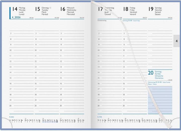 Produktbild Biella Colorful 7 (14.5 x 20.5 cm, Deutsch, Französisch, Italienisch, Englisch)