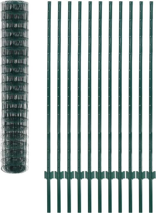 Produktbild vidaXL Metallzaun