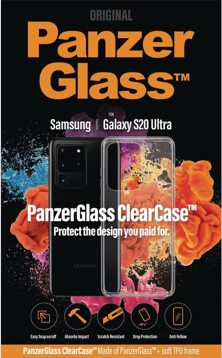 Produktbild PanzerGlass ClearCase (Samsung Galaxy S20 Ultra)