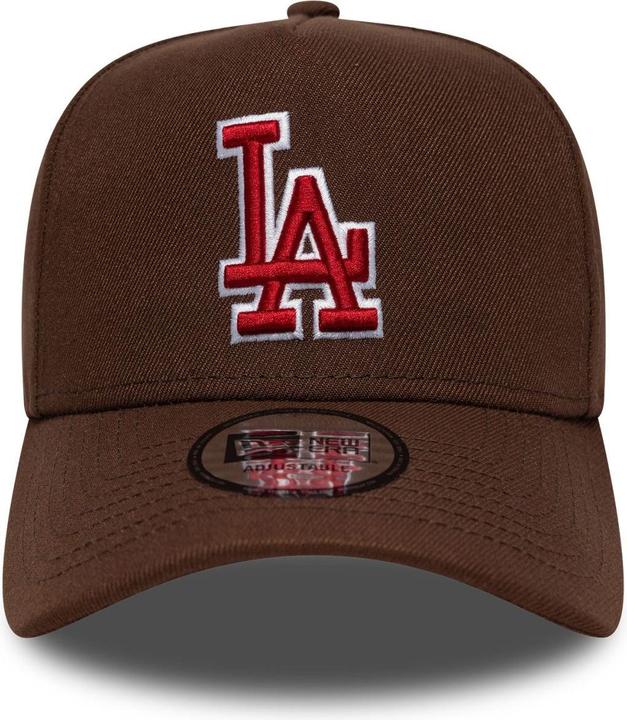 Produktbild New Era A-Frame Snapback Cap - Los Angeles Dodgers Braun (One Size)