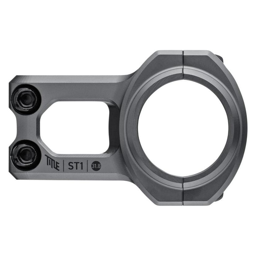 Title ST1 MTB Vorbau 31,8 x 31 mm - Grau (31 mm, 31.80 mm) (PTTI1005)