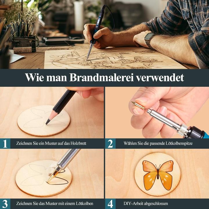 Produktbild Aozoy Brandmalerei Lötkolben-Set