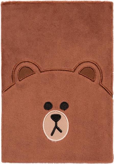 Produktbild Line Friends Plush Notepad (A5, Liniert)