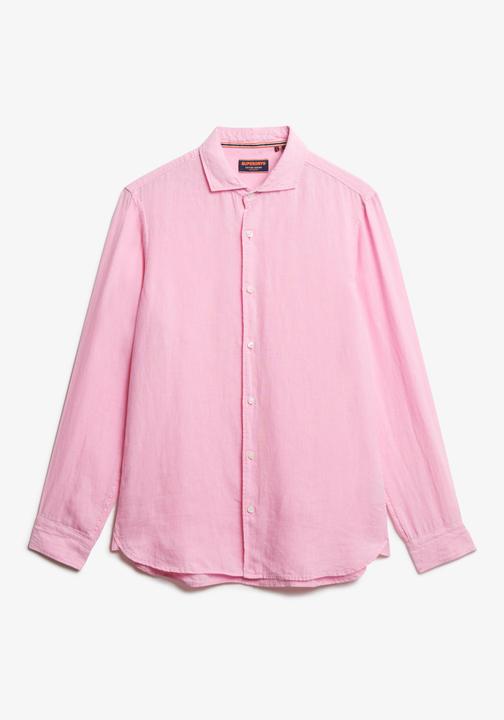 Immagine prodotto Superdry Camicia da vacanza in lino con maniche lunghe (L)