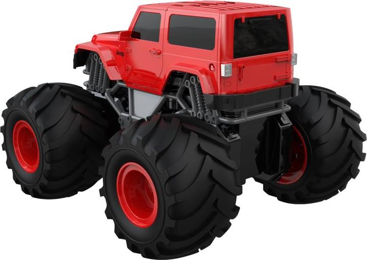 Actual product image Double Remote-controlled car (red) Jeep (Amphibious) E342-003