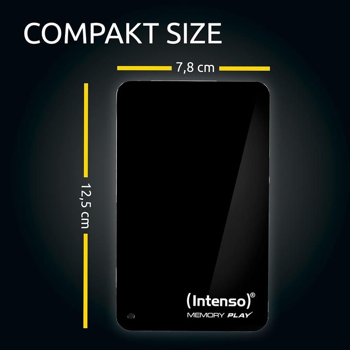 Image du produit Intenso Memory Play - Disque dur de la télévision (1 To)